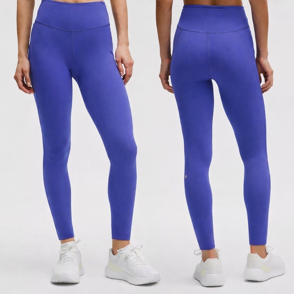 NWT - Lululemon Fast and Free HR Tight 25" Leggings - Pockets Sz 4